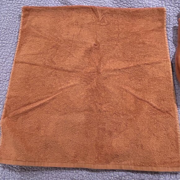 3 Towels Saturday Knight Cotton Love Faith Peace Auburn Butterflies Embroidered - Picture 11 of 14